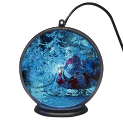 Julepynt ^ Konstsmide Christmas Vinterlandskab 3D-hologramkugle, 42 LED’er