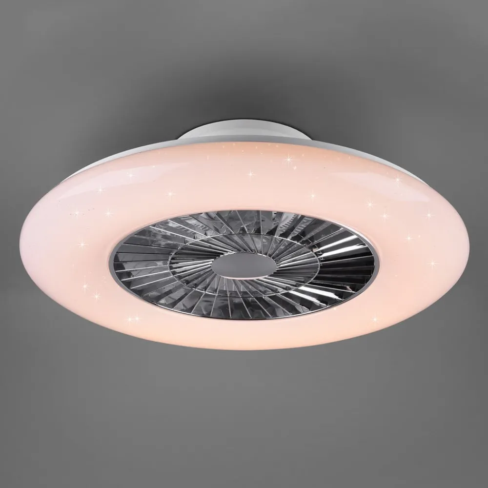 Reality Leuchten Loftventilatorer > Visby LED-loftventilator, Ø 60 cm, Tunable White