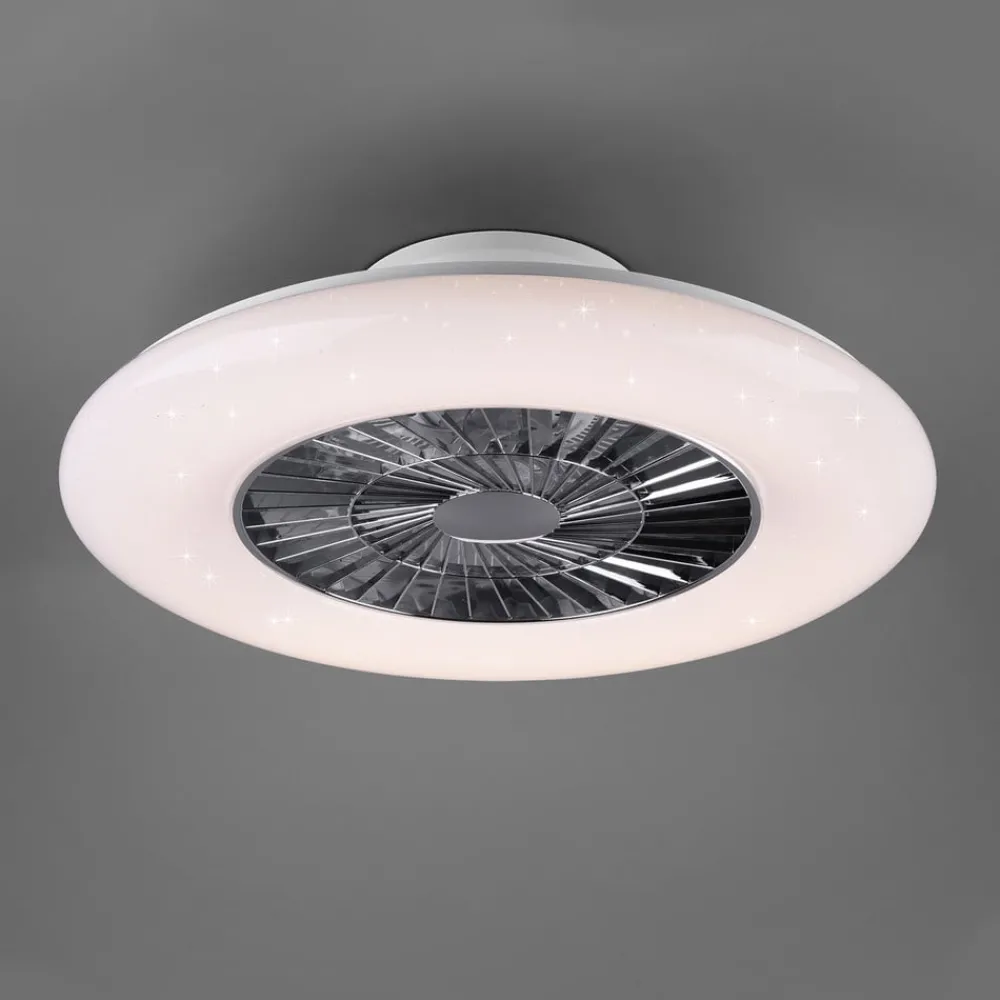 Reality Leuchten Loftventilatorer > Visby LED-loftventilator, Ø 60 cm, Tunable White