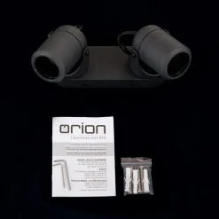 Væglamper ^ ORION Vision udendørs væglampe, kan drejes, 2 lyskilder