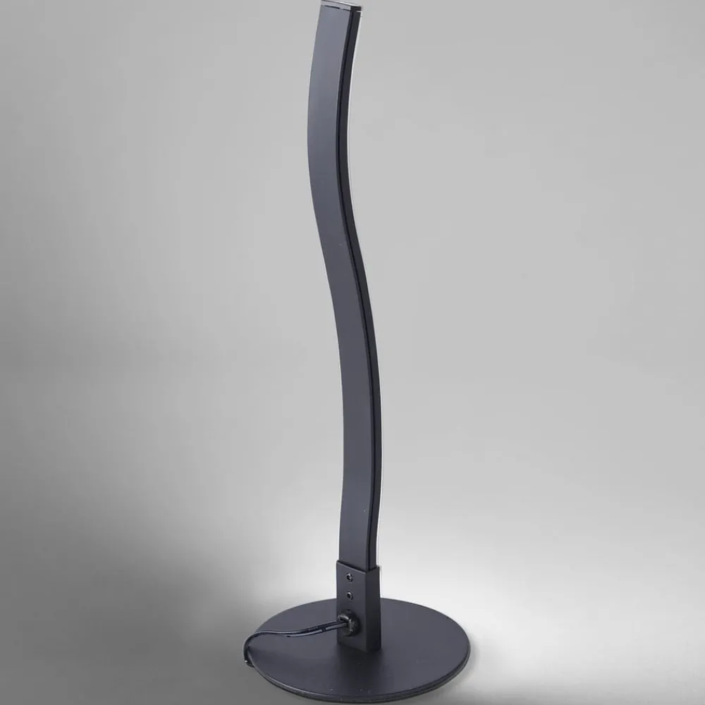 Bordlamper ^ JUST LIGHT. GmbH Wave LED-bordlampe 3.000K 30cm sort