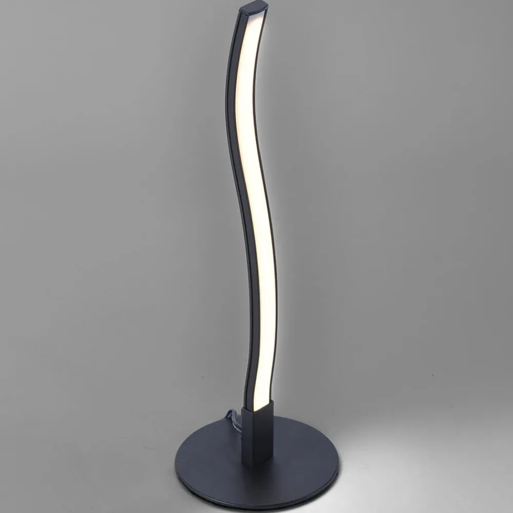 Bordlamper ^ JUST LIGHT. GmbH Wave LED-bordlampe 3.000K 30cm sort