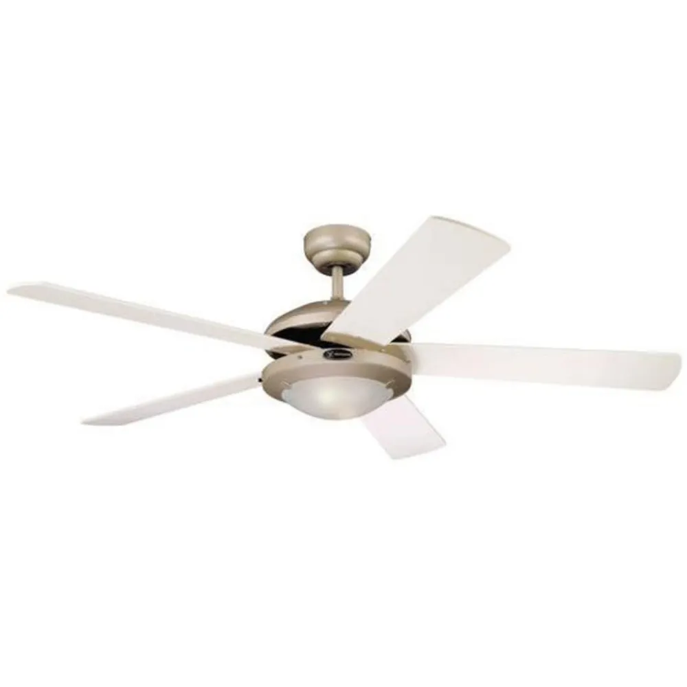 Loftventilatorer ^ Westinghouse Comet Titan ventilator, hvid og ahorn