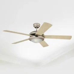Loftventilatorer ^ Westinghouse Comet Titan ventilator, hvid og ahorn