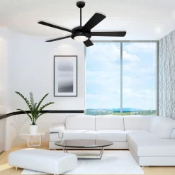 Westinghouse Loftventilatorer > Comet Ventilator vinge sort-sølv