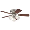 Loftventilatorer ^ Westinghouse Contempra Trio - Ventilator med lys