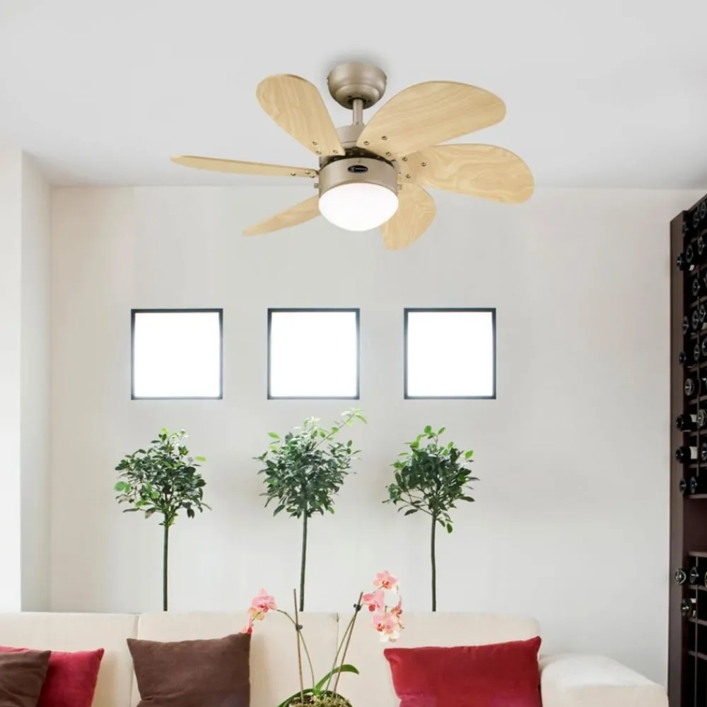 Westinghouse Loftventilatorer > Turbo Swirl ventilator m. 2 kontakter