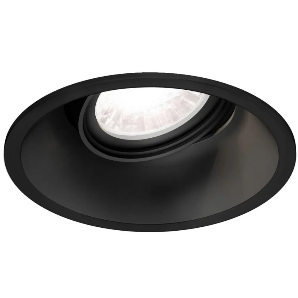 Indbygningsspots ^ Wever & Ducré Lighting WEVER & DUCRÉ Deep Adjust spot dim-to-warm, sort