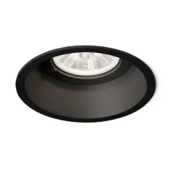 Wever & Ducré Lighting Indbygningsspots > WEVER & DUCRÉ Deep 1.0 LED dæmpbar til varm sort