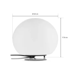 Wever & Ducré Lighting Bordlamper > WEVER & DUCRÉ Dro 2.0 bordlampe sort og hvid