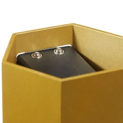 Væglamper|Væglamper ^ Wever & Ducré Lighting WEVER & DUCRÉ Hexo mini 1.0 Væglampe 11,5 cm guld