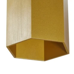 Wever & Ducré Lighting Væglamper > WEVER & DUCRÉ Hexo mini 2.0 væglampe 20 cm guld
