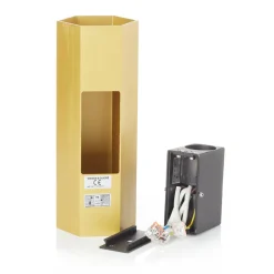 Wever & Ducré Lighting Væglamper > WEVER & DUCRÉ Hexo mini 2.0 væglampe 20 cm guld