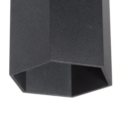 Wever & Ducré Lighting Væglamper > WEVER & DUCRÉ Hexo mini 2.0 væglampe 20 cm sort