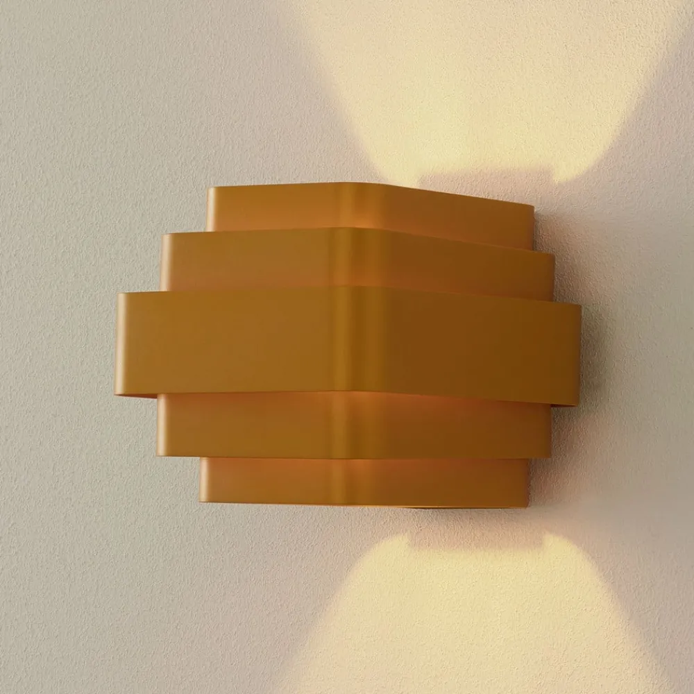 Wever & Ducré Lighting Væglamper|Væglamper > WEVER & DUCRÉ J.J.W. 02 Væglampe 18,8 cm guld
