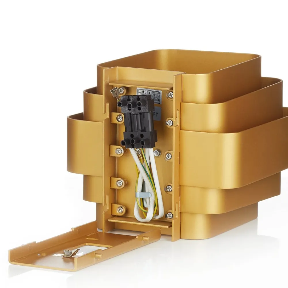 Wever & Ducré Lighting Væglamper|Væglamper > WEVER & DUCRÉ J.J.W. 02 Væglampe 18,8 cm guld