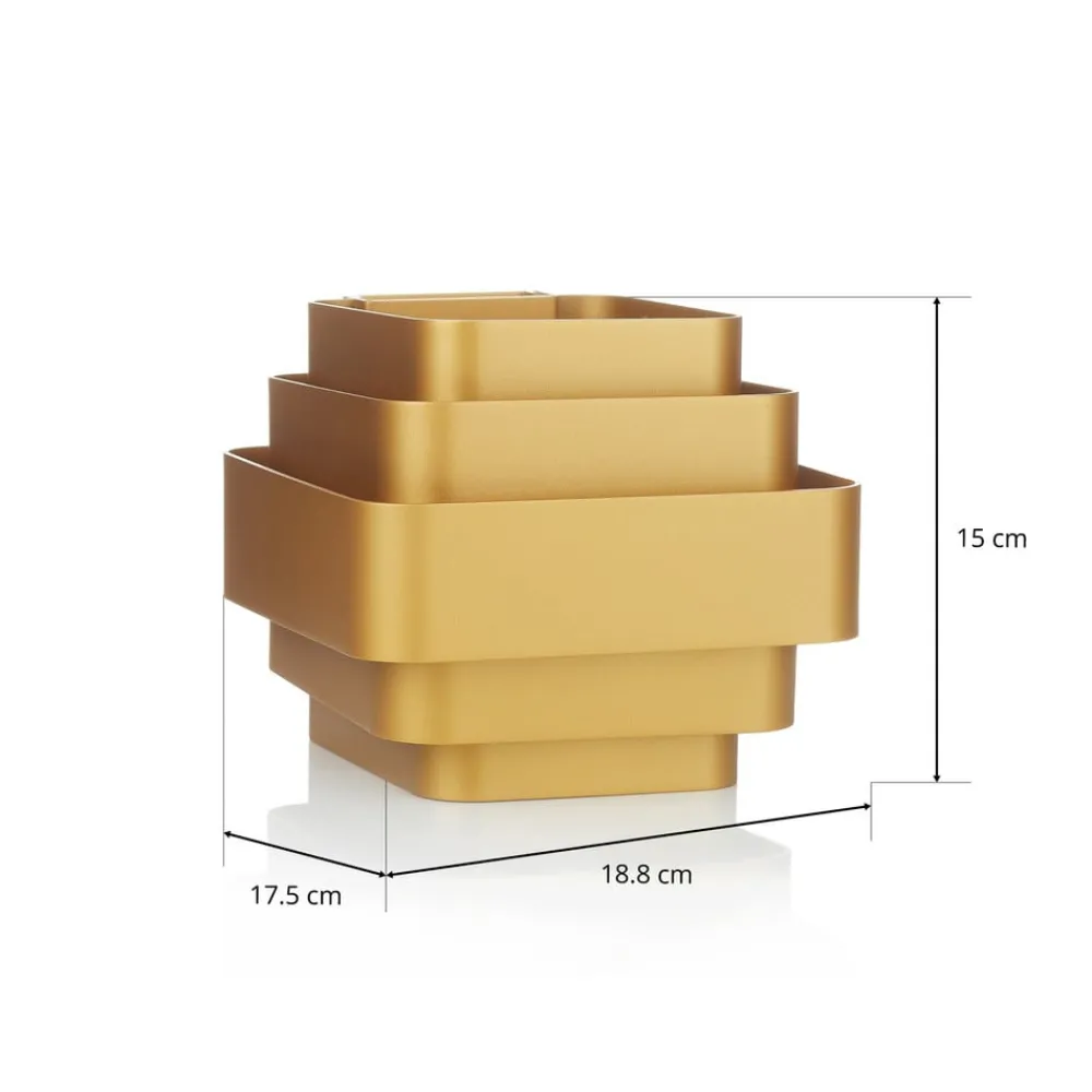 Wever & Ducré Lighting Væglamper|Væglamper > WEVER & DUCRÉ J.J.W. 02 Væglampe 18,8 cm guld