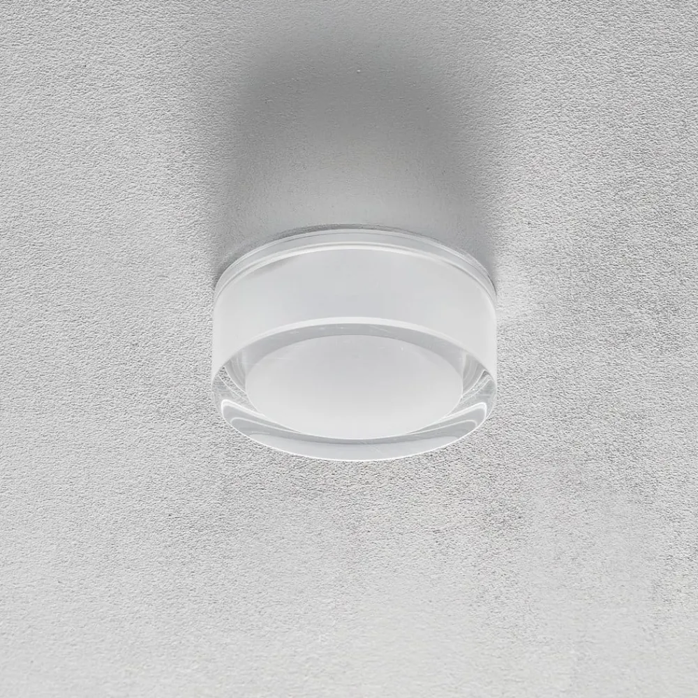 Wever & Ducré Lighting Loftlamper|Indbygningsspots > WEVER & DUCRÉ Mirbi IP44 1.0 LED-indbygningslampe rund
