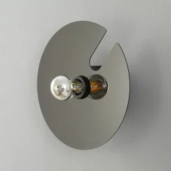 Wever & Ducré Lighting Væglamper > WEVER & DUCRÉ Mirro 1.0 væg 30cm sort/krom
