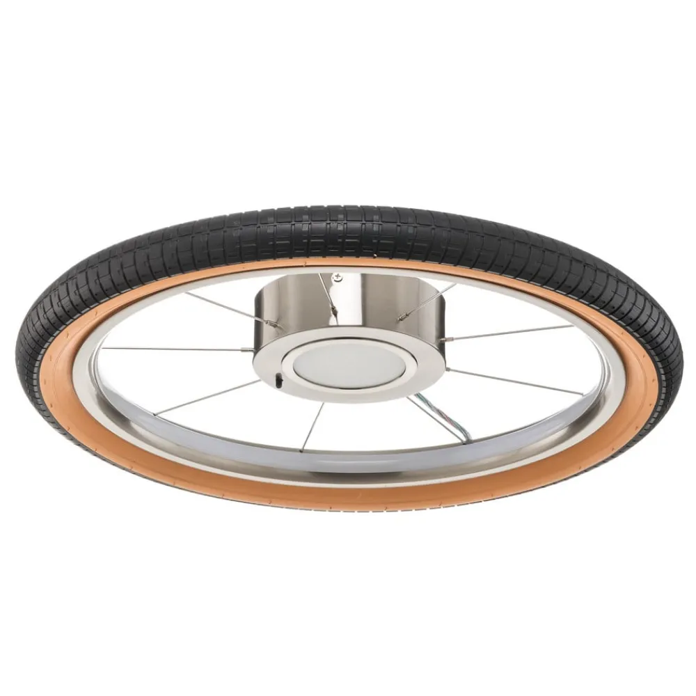Loftlamper ^ Evotec Wheel LED-loftlampe, RGB, sort