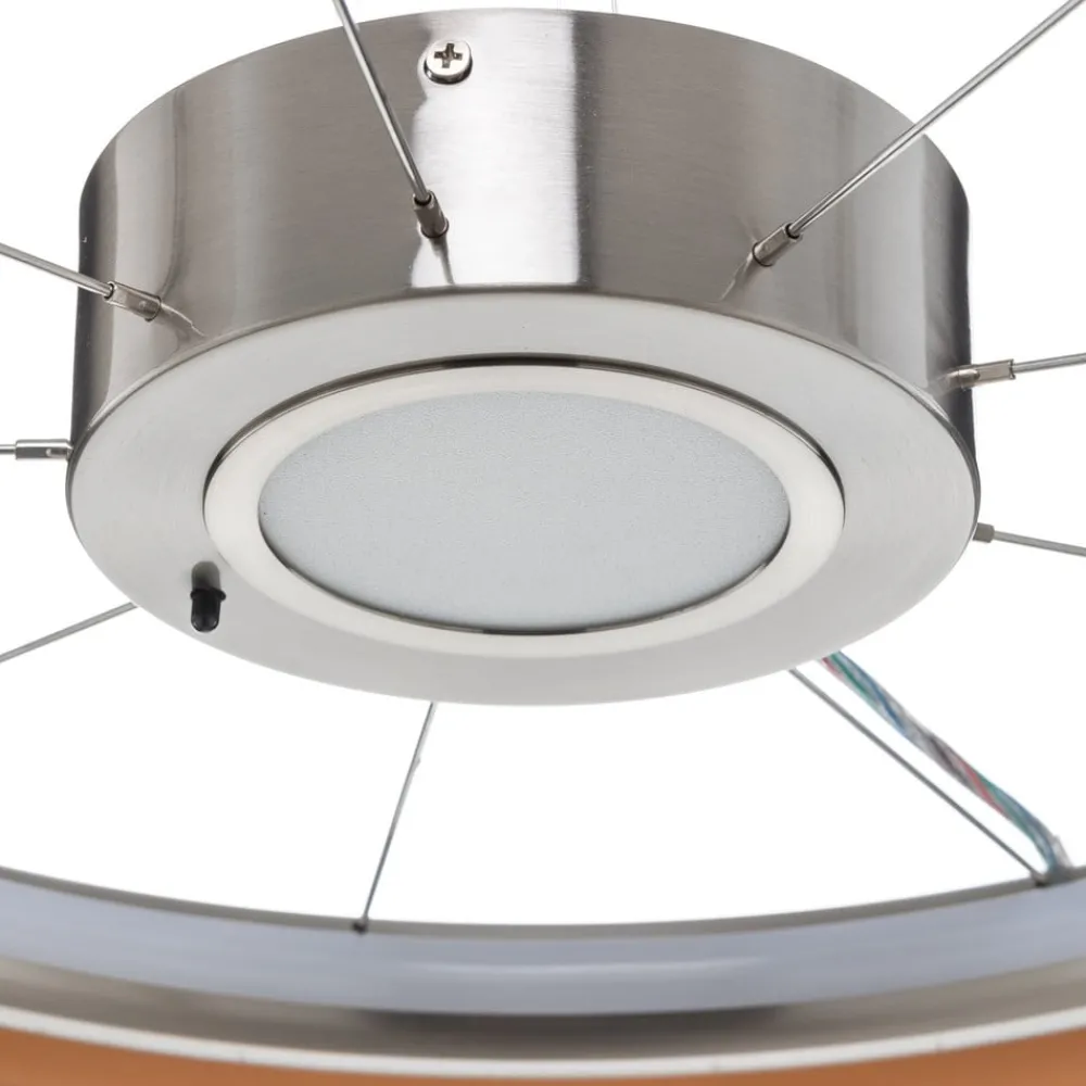 Loftlamper ^ Evotec Wheel LED-loftlampe, RGB, sort
