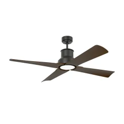 FARO BARCELONA Loftventilatorer > Winche M loftventilator, LED-lampe IP44 sort