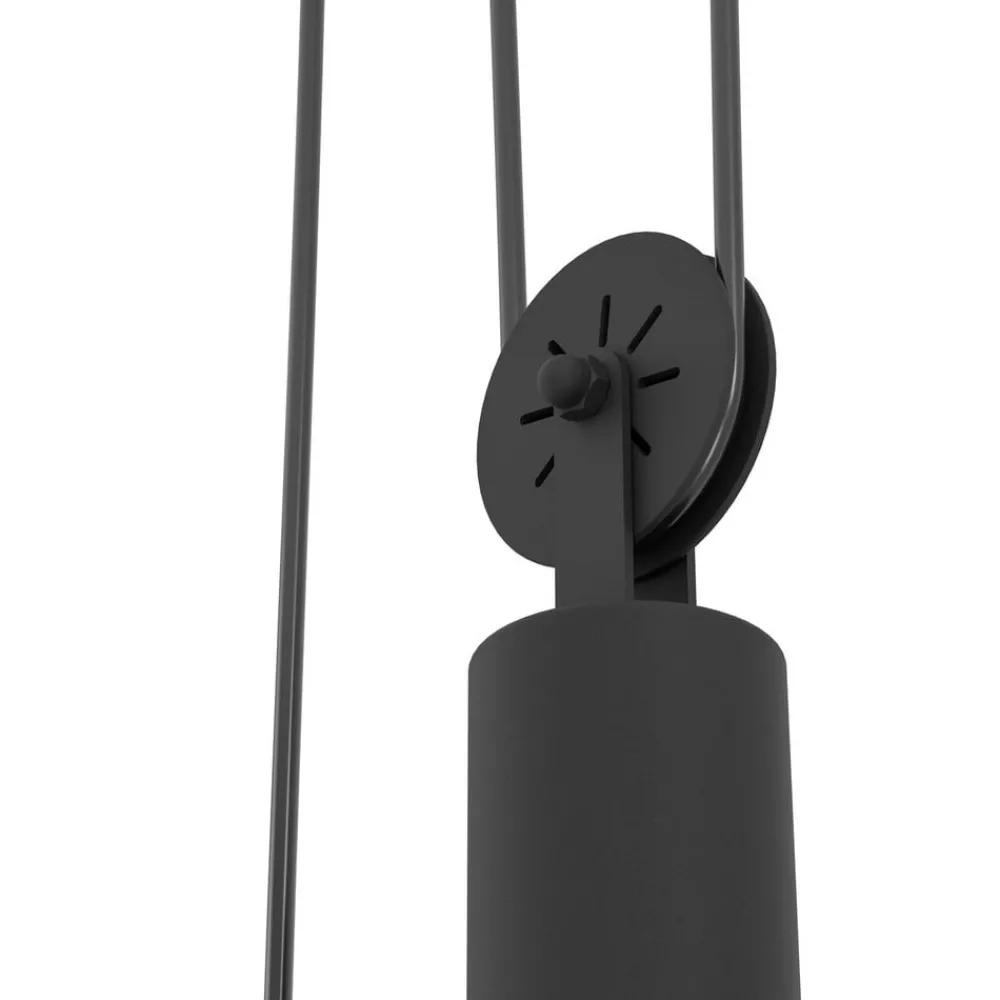 EGLO Pendellamper > Winkworth pendellampe, sort, længde 118 cm, metal, 2 lyskilder.