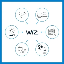 WiZ Dæmpbar Led-Pære|Filament Pære > A60 LED-filamentpære WiFi E27 6,3 W RGBW