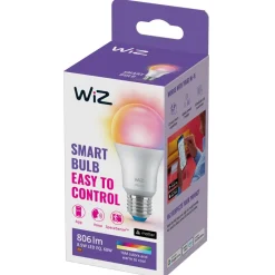WiZ Dæmpbar Led-Pære|Led Pærer > A60 LED-pære mat WiFi E27 8,5W RGBW