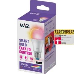 WiZ Dæmpbar Led-Pære|Led Pærer > A60 LED-pære mat WiFi E27 8,5W RGBW