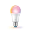 WiZ Dæmpbar Led-Pære|Smarte Lyskilder > A60 LED-pære mat WiFi E27 8,5W RGBW 2-pak