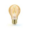 Dæmpbar Led-Pære|Filament Pære ^ WiZ A60 LED-pære Wi-Fi E27 7W ravfarvet CCT