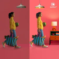 WiZ Dæmpbar Led-Pære|Smarte Lyskilder > P45 LED-pære E27 4,9 W dråbeformet satineret RGBW