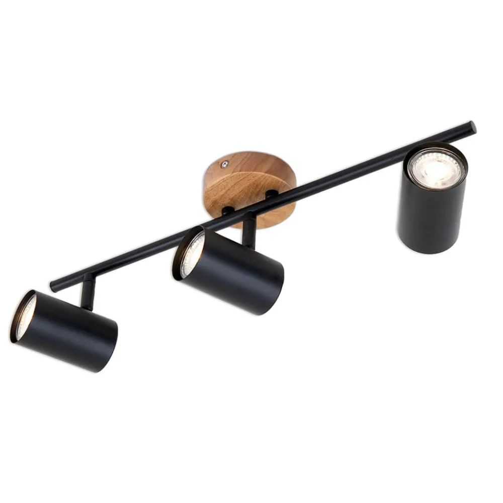 Briloner Loftlamper|Spotlights > Wood & Style 2920 loftspot, 3 lyskilder