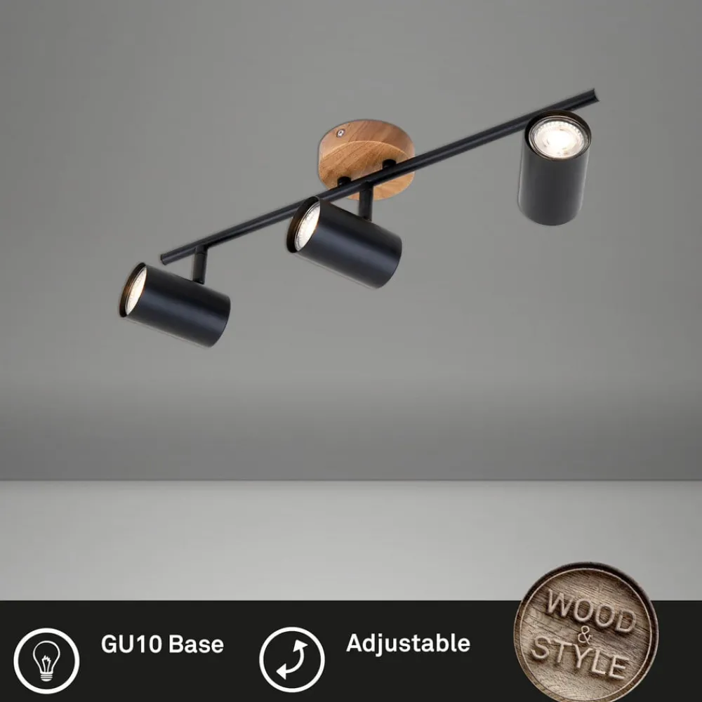 Briloner Loftlamper|Spotlights > Wood & Style 2920 loftspot, 3 lyskilder