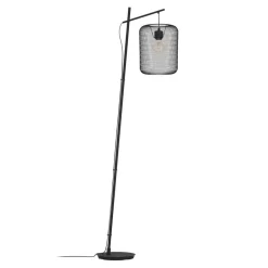 EGLO Gulvlamper|Gulvlamper > Wrington gulvlampe, højde 194 cm, sort, stål