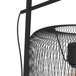 EGLO Gulvlamper|Gulvlamper > Wrington gulvlampe, højde 194 cm, sort, stål