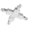 Trio Lighting Skinnesystem > X-connector DUOline 2-fase skinne, hvid mat