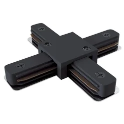 Maytoni Skinnesystem > X-connector Track, 1-fase skinne, sort