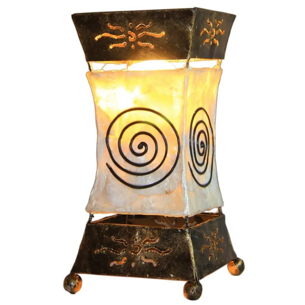 Woru Bordlamper > Xenia bordlampe med spiralmotiv