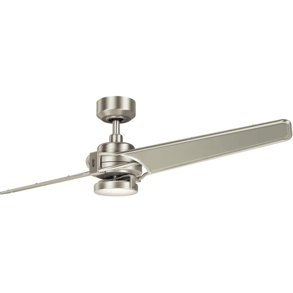 KICHLER Loftventilatorer > Xety LED-loftventilator, nikkel/creme