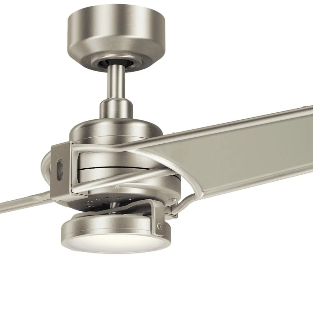 KICHLER Loftventilatorer > Xety LED-loftventilator, nikkel/creme
