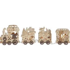 Dekorationsbelysning|Julepynt ^ STAR TRADING Yuletide LED-dekorationslampe som juletog