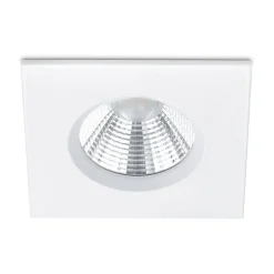 Trio Lighting Indbygningsspots|Spotlights > Zagros IP65 LED-indbygningsspot kantet, mat hvid