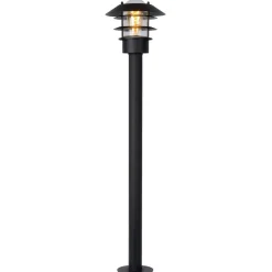 Lucide Gadebelysning > Zico pullertlampe af aluminium, sort