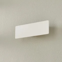 Ideallux Væglamper|Væglamper > Zig Zag LED-væglampe hvid, bredde 29 cm